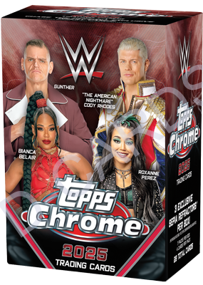 2025 Topps WWE Chrome Blaster (Value) Box